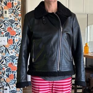 Black Bomber - Howard’s Leather - Ladies L